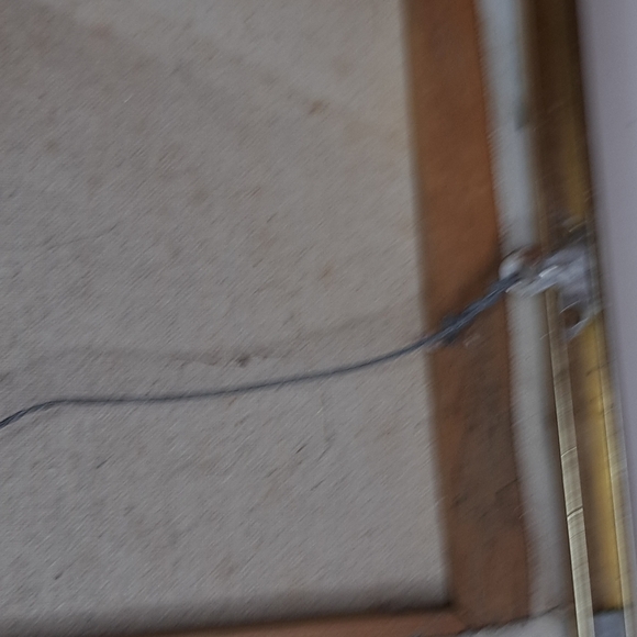 Vintage Garden Scene Wall Art with Gold Frame Signed By LINDA 12x16 - Picture 12 of 16